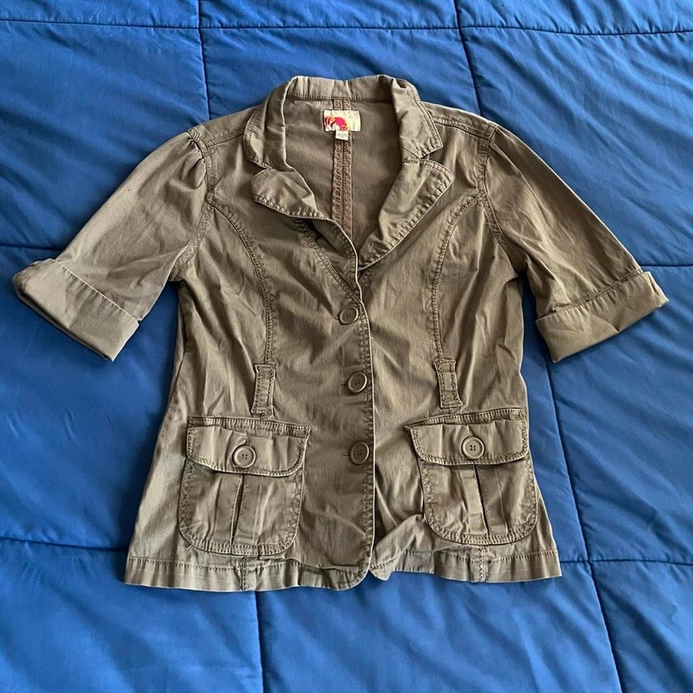Forever 21 Tan Utility Jacket